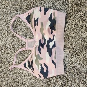 PINK size small-dd sports bra camo
